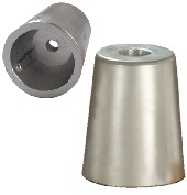 ANODA Z OKROGLO VDOLBINO