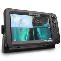 Fishfinder, sonar, GPS