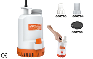 Potopna črpalka Seaflo 1500 GPH, 24V 4A