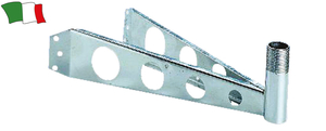 Inox nosilec za anteno za vrh jambora, D. 25 mm