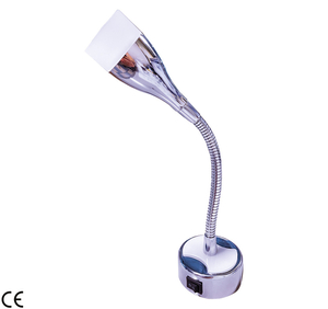 Vrtljiva LED luč 2W, 12V, h 245 mm